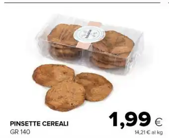 Tigre Pinsette cereali 140 g offerta
