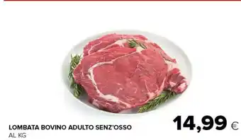 Tigre Lombata bovino adulto senz'osso offerta