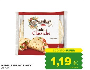 Tigre Piadelle classiche 300 g(ml) offerta