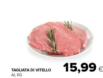 Tigre Tagliata di vitello offerta