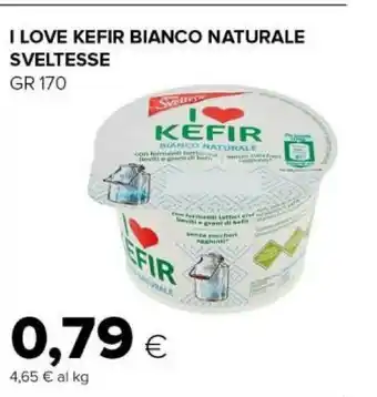 Tigre Nestlé - i love kefir bianco naturale 170 g(ml) offerta