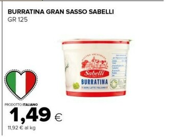 Tigre Burratina senza lattosio 125 g(ml) offerta