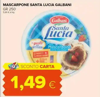 Tigre Mascarpone senza lattosio santa lucia 250 g(ml) offerta