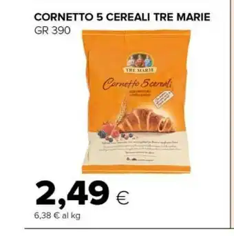 Tigre Cornetto 5 cereali offerta