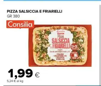 Tigre Pizza salsiccia e friarielli offerta