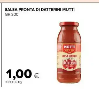 Salsa pronta di datterini 300 g(ml)