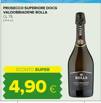 Tigre Bolla prosecco superiore docg valdobbiadene 750 ml offerta