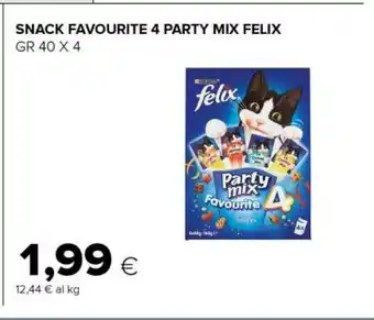 Tigre Felix mix snack favourite 4 party offerta