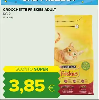 Tigre Friskies crocchette adult offerta