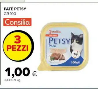 Tigre Pate petsy offerta
