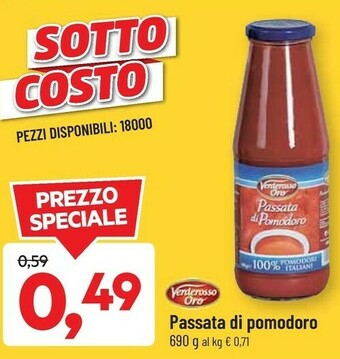 DPiù Passata di pomodoro offerta
