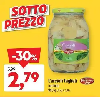 DPiù Carciofi tagliati offerta