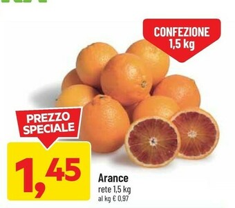 DPiù Arance offerta