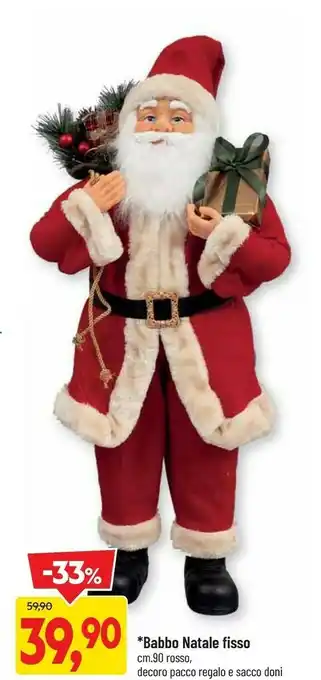 DPiù Babbo natale fisso offerta