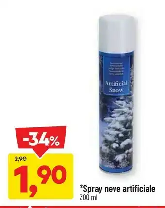 DPiù Spray neve artificiale offerta