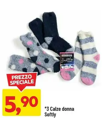 DPiù 3 calze donna softly offerta