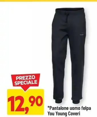 DPiù Pantalone uomo felpa offerta