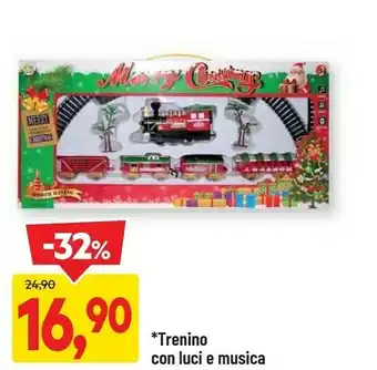 DPiù Trenino con luci e musica offerta