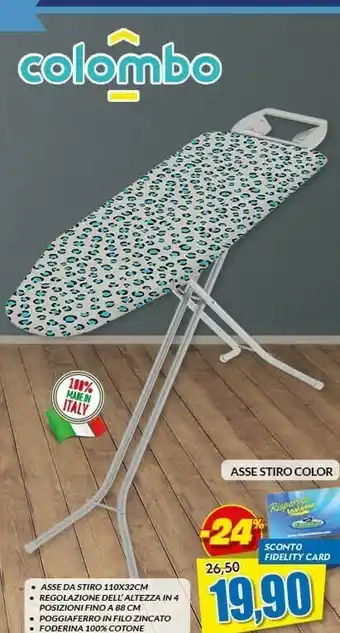 Risparmio Casa Asse stiro color offerta
