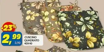 Risparmio Casa Cuscino quadrato offerta