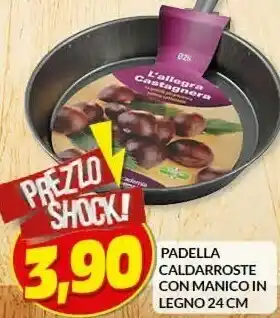 Risparmio Casa Padella caldarroste con manico in legno offerta