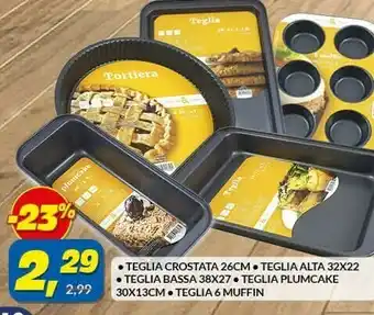 Risparmio Casa Teglia crostata offerta