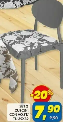 Risparmio Casa Set 2 cuscini offerta