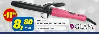 Risparmio Casa Glam by-703d ferro arricciacapelli 35 w offerta