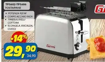Risparmio Casa Tp5602-tp5606 tostapane potenza 920 w offerta