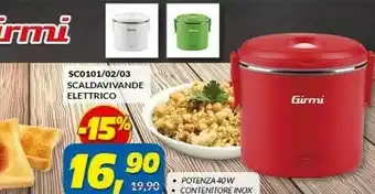 Risparmio Casa Sc0201 scaldavivande elettrico offerta