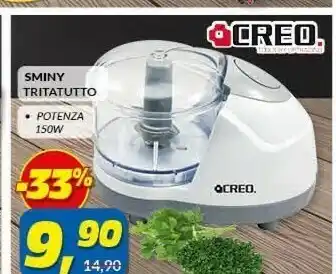 Risparmio Casa Creo sminy tritatutto 150 w offerta