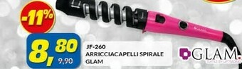 Risparmio Casa Glam jf-260 arricciacapelli spirale offerta
