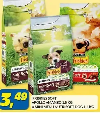 Risparmio Casa Friskies mini menu adulto manzo 1,5 kg offerta