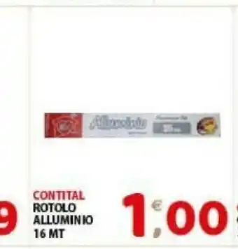 Mio Market Contital rotolo alluminio offerta