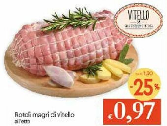 IperFamila Rotoli magri di vitello offerta