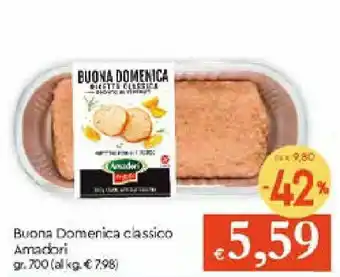 IperFamila Amadori Buona Domenica classico 700gr offerta
