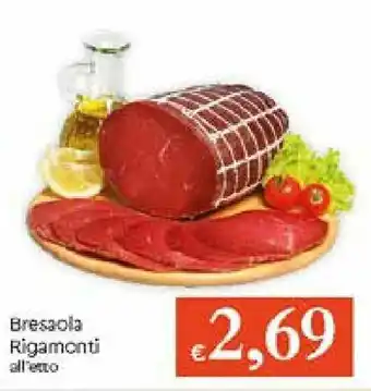 IperFamila Bresaola Rigamonti offerta