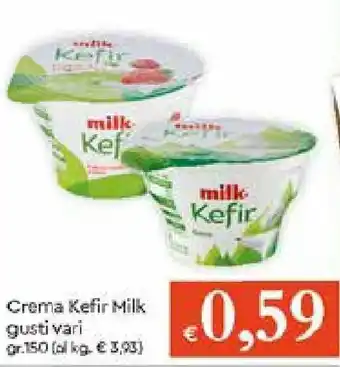 IperFamila Crema Kefir Milk gusti vari 150gr offerta