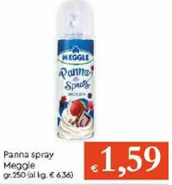 IperFamila Meggle Panna spray 250gr offerta