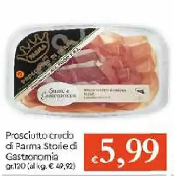 IperFamila Prosciutto crudo di Parma Storie di Gastronomia 120gr offerta