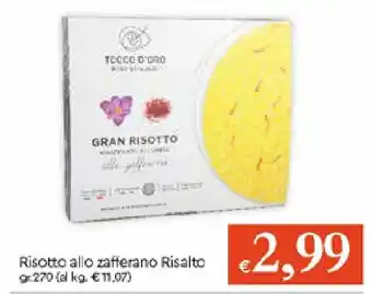 Risotto allo zafferano Risalto 270gr