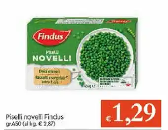 IperFamila Findus Piselli Novelli 450g offerta