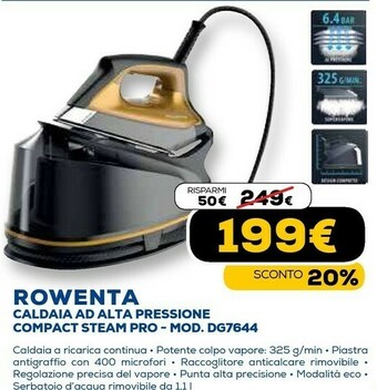 Compact steam pro dg7644