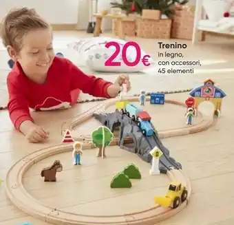 Trenino in legno