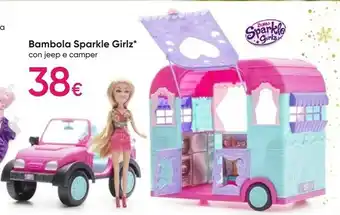 Pepco Sparkle girlz bambola offerta