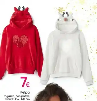 Pepco Felpa ragazza offerta
