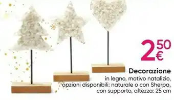 Decorazione in legno
