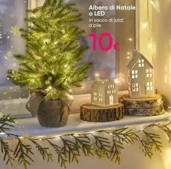 Pepco Albero di natale a led offerta