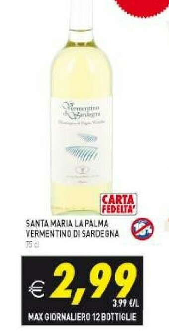Pim Supermercati Vino bianco offerta