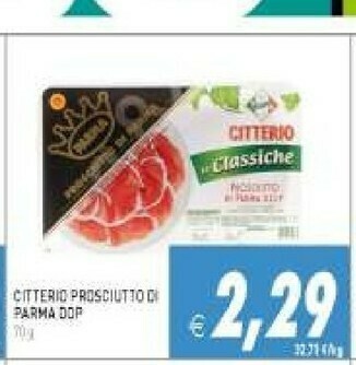 Pim Supermercati Prosciutto di parma offerta